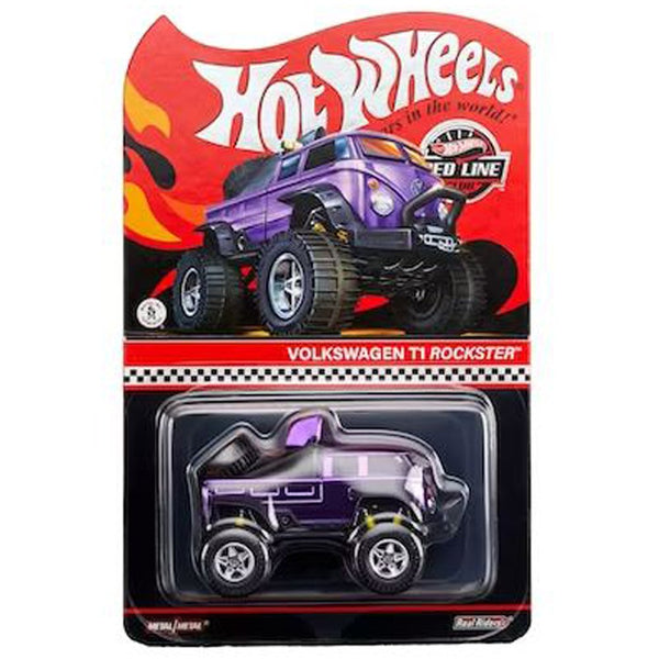 Hot Wheels - Volkswagen T1 Rockster - 2023 *Red Line Club Exclusive* - Top CollectiblesDiecastHot Wheels