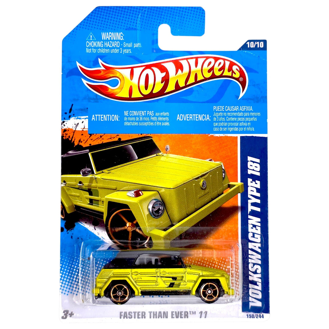 Hot Wheels - Volkswagen Type 181 - 2011 *FTE Wheels Variation* - Top CollectiblesDiecastHot Wheels