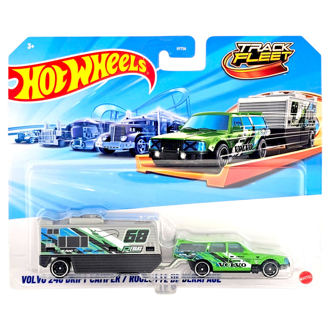 Hot Wheels - Volvo 240 Drift Camper - 2026 Track Fleet Series - Top CollectiblesDiecastHot Wheels