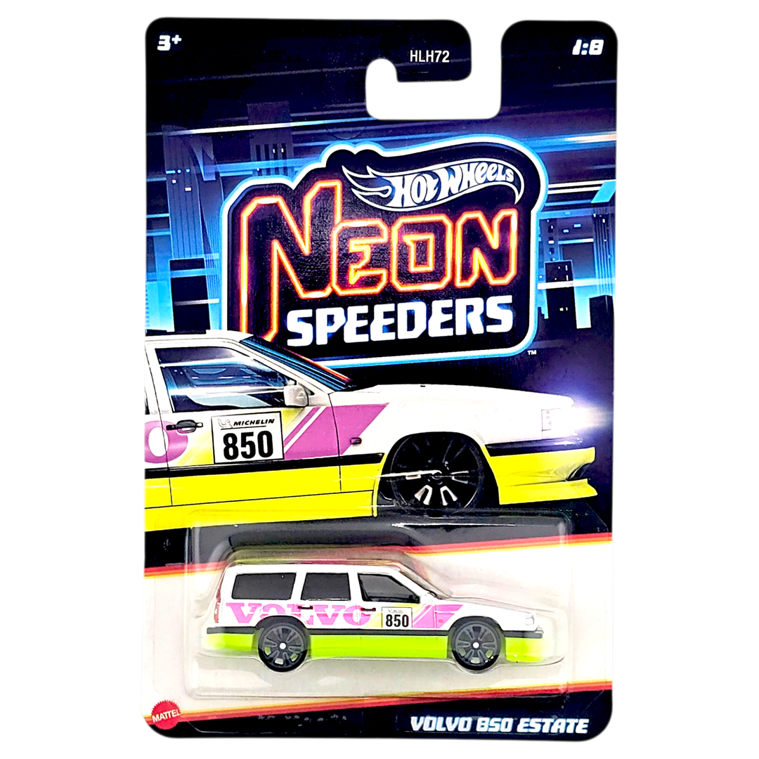 Hot Wheels - Volvo 850 Estate - 2026 Neon Speeders Series - Top CollectiblesDiecastHot Wheels