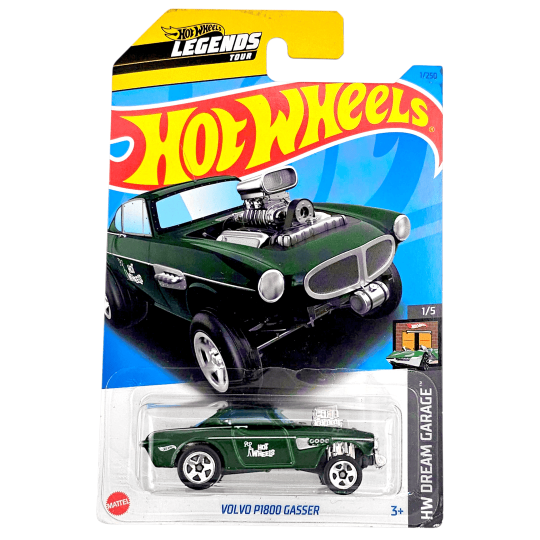 Hot Wheels - Volvo P1800 Gasser - 2023 *Card Variation* - Top CollectiblesDiecastHot Wheels