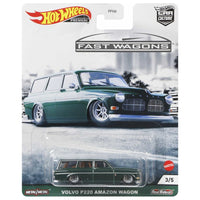 Hot Wheels - Volvo P220 Amazon Wagon - 2021 Fast Wagons Series - Top CollectiblesDiecastHot Wheels