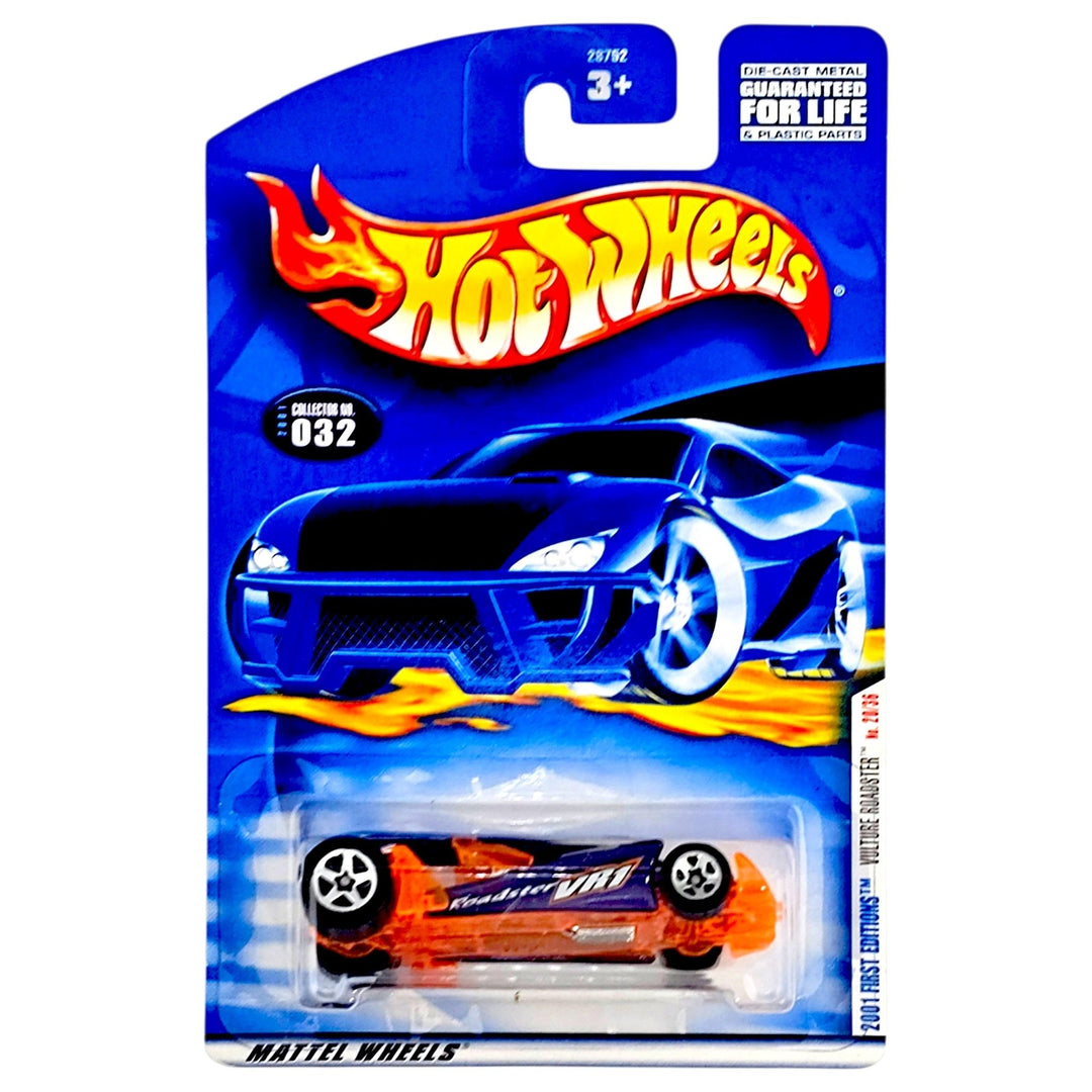 Hot Wheels - Vulture Roadster - 2001 *Card Variation* - Top CollectiblesDiecastHot Wheels