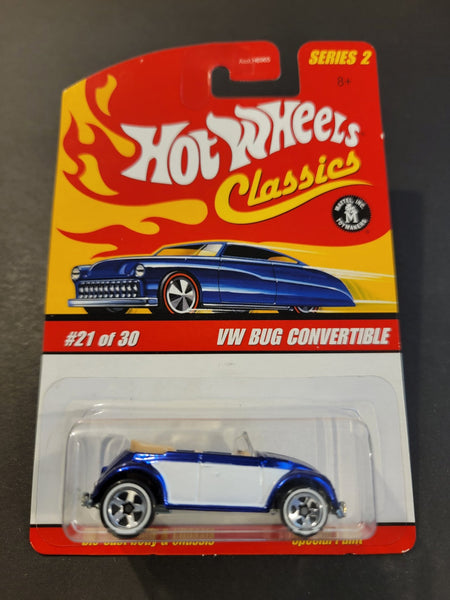 Hot Wheels - VW Bug Convertible - 2006 Classics Series 2 - Top CollectiblesDiecastHot Wheels