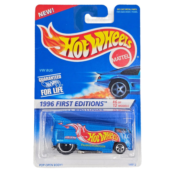 Hot Wheels - VW Bus - 1996 - Top CollectiblesDiecastHot Wheels