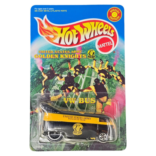 Hot Wheels - VW Bus - 1999 *United States Army Golden Knights Special Edition* - Top CollectiblesDiecastHot Wheels
