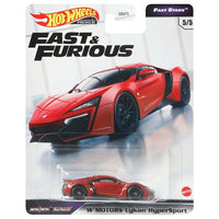 Hot Wheels - W Motors Lykan HyperSport - 2021 F&F Fast Stars Series - Top CollectiblesDiecastHot Wheels