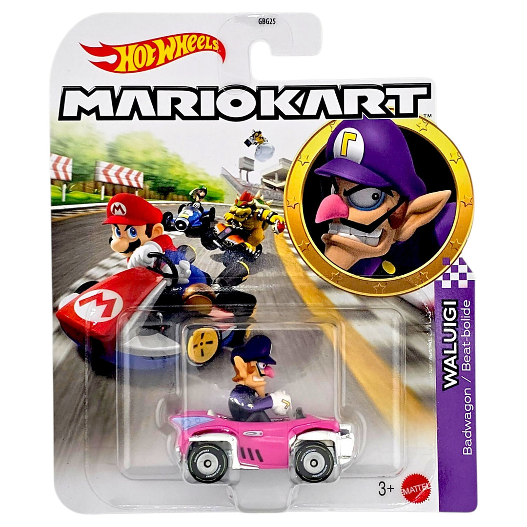 Hot Wheels - Waluigi (Badwagon) - 2026 Mario Kart Series - Top CollectiblesDiecastHot Wheels