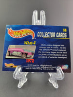 Hot Wheels - What - 4 - 1999 Collector Cards Series - Top CollectiblesDiecastHot Wheels