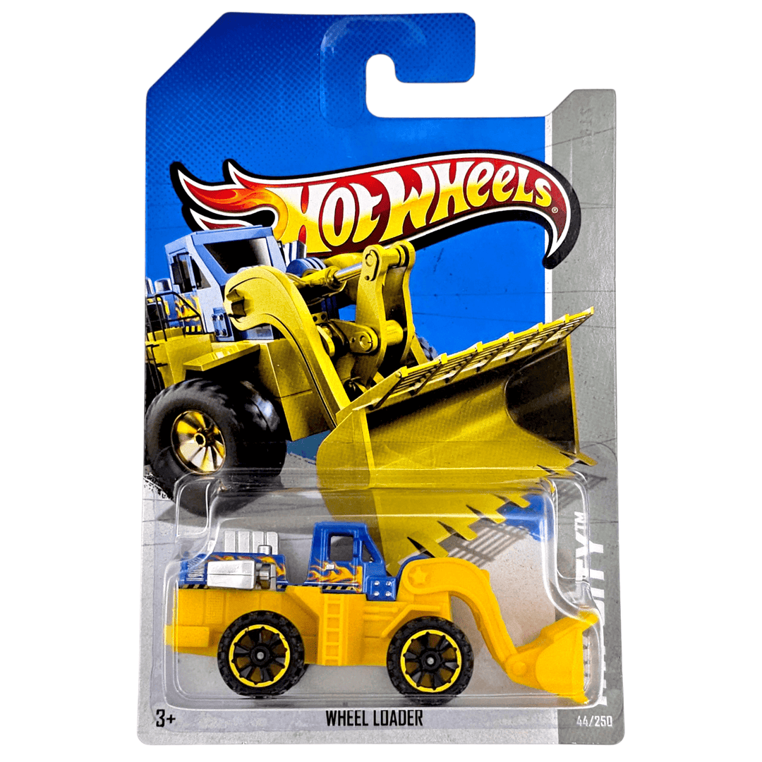 Hot Wheels - Wheel Loader - 2013 *Card Variation* - Top CollectiblesDiecastHot Wheels