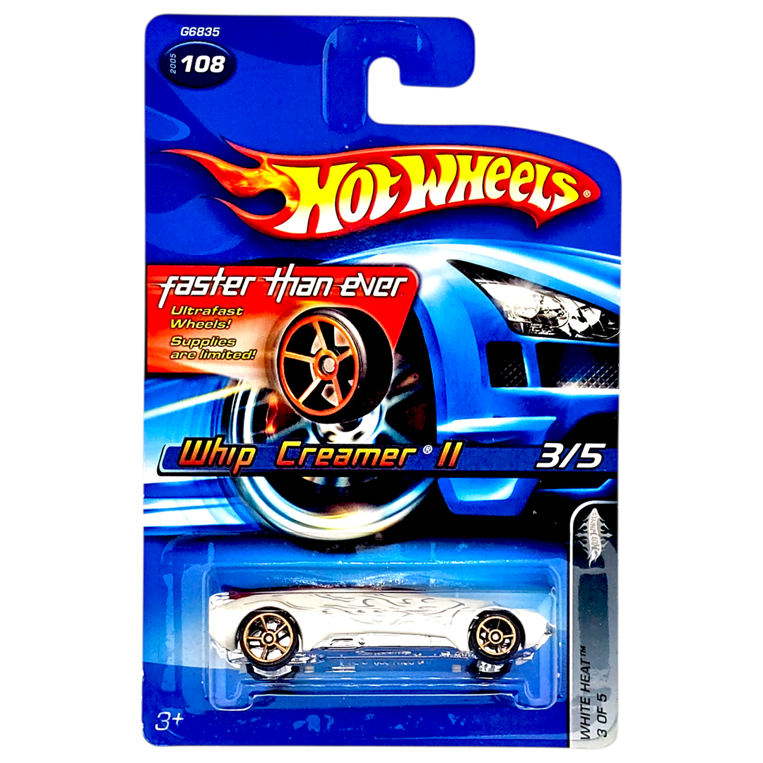 Hot Wheels - Whip Creamer II - 2005 *FTE Wheels Variation* - Top CollectiblesDiecastHot Wheels