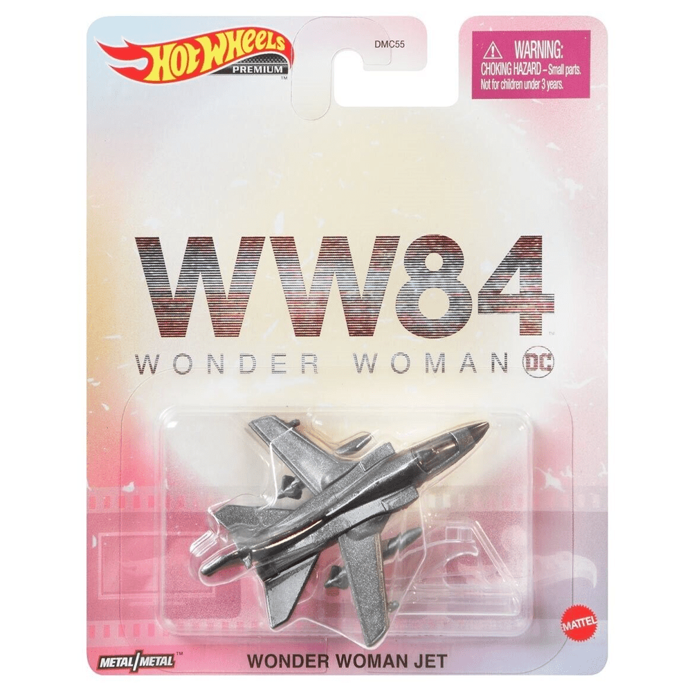 Hot Wheels - WW84 Wonder Woman Jet - 2022 Retro Entertainment Series - Top CollectiblesDiecastHot Wheels