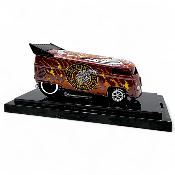 Hot Wheels X Liberty Promotions - VW Drag Bus "Cincinnati Flaming Pig" - 2011 - Top CollectiblesDiecastHot Wheels