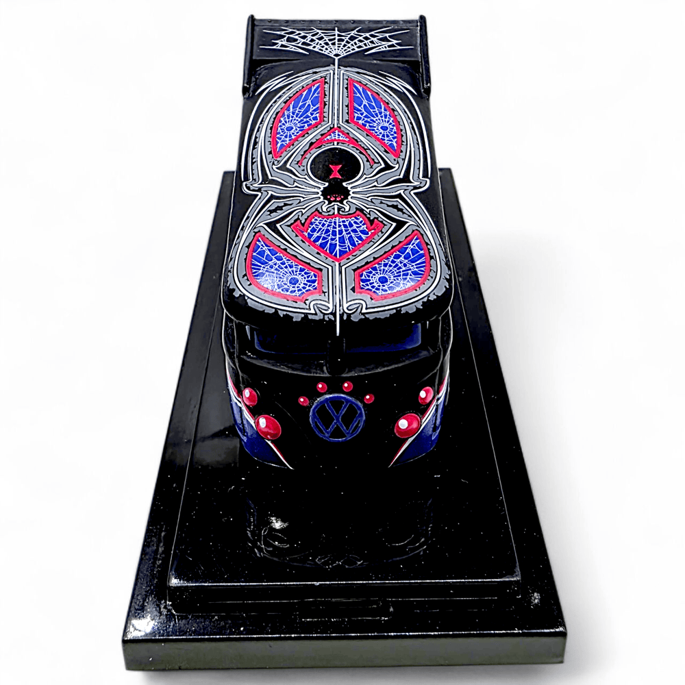 Hot Wheels X Liberty Promotions - VW Drag Bus "Halloween - Black Widow" - 2012 - Top CollectiblesDiecastHot Wheels