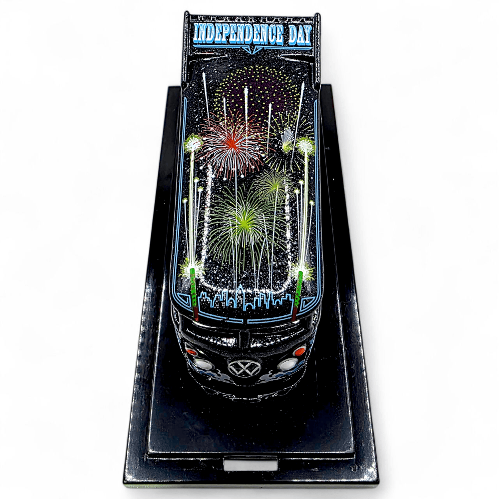 Hot Wheels X Liberty Promotions - VW Drag Bus "Independence Day - Fireworks" - 2013 - Top CollectiblesDiecastHot Wheels