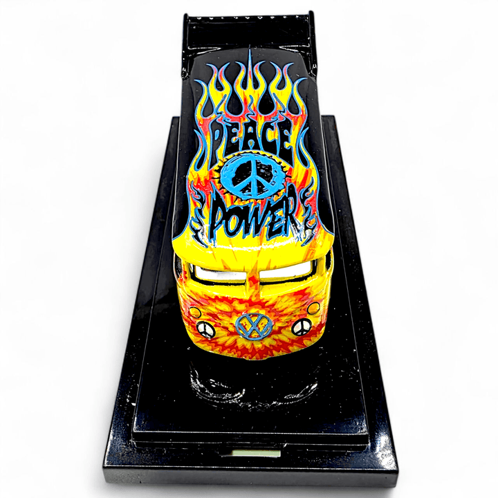 Hot Wheels X Liberty Promotions - VW Drag Bus "SuperFlames Series 4: Peace Power Bus" - 2016 - Top CollectiblesDiecastHot Wheels