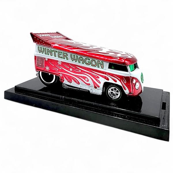 Hot Wheels X Liberty Promotions - VW Drag Bus "Winter Wagon" - 2009 - Top CollectiblesDiecastHot Wheels