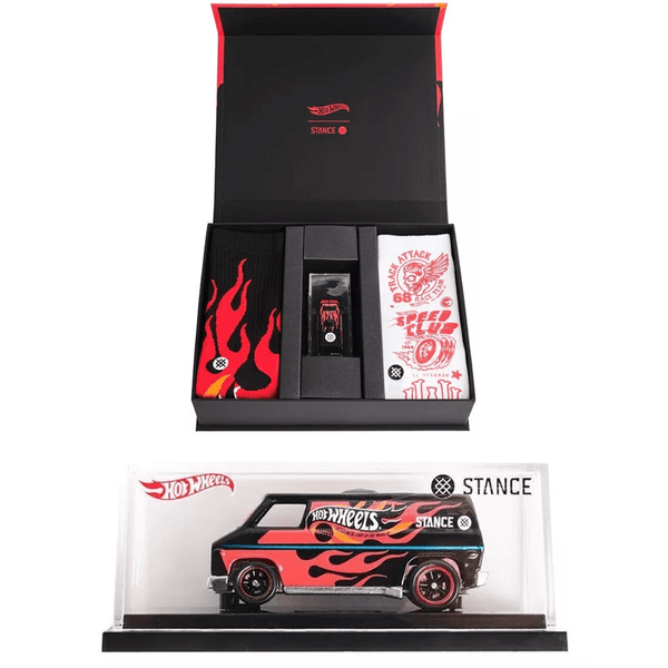 Hot Wheels x Stance Socks - GMC Van w/ Two Pairs of Socks Set - 2022 *Mattel Creations Exclusive* - Top CollectiblesDiecastHot Wheels