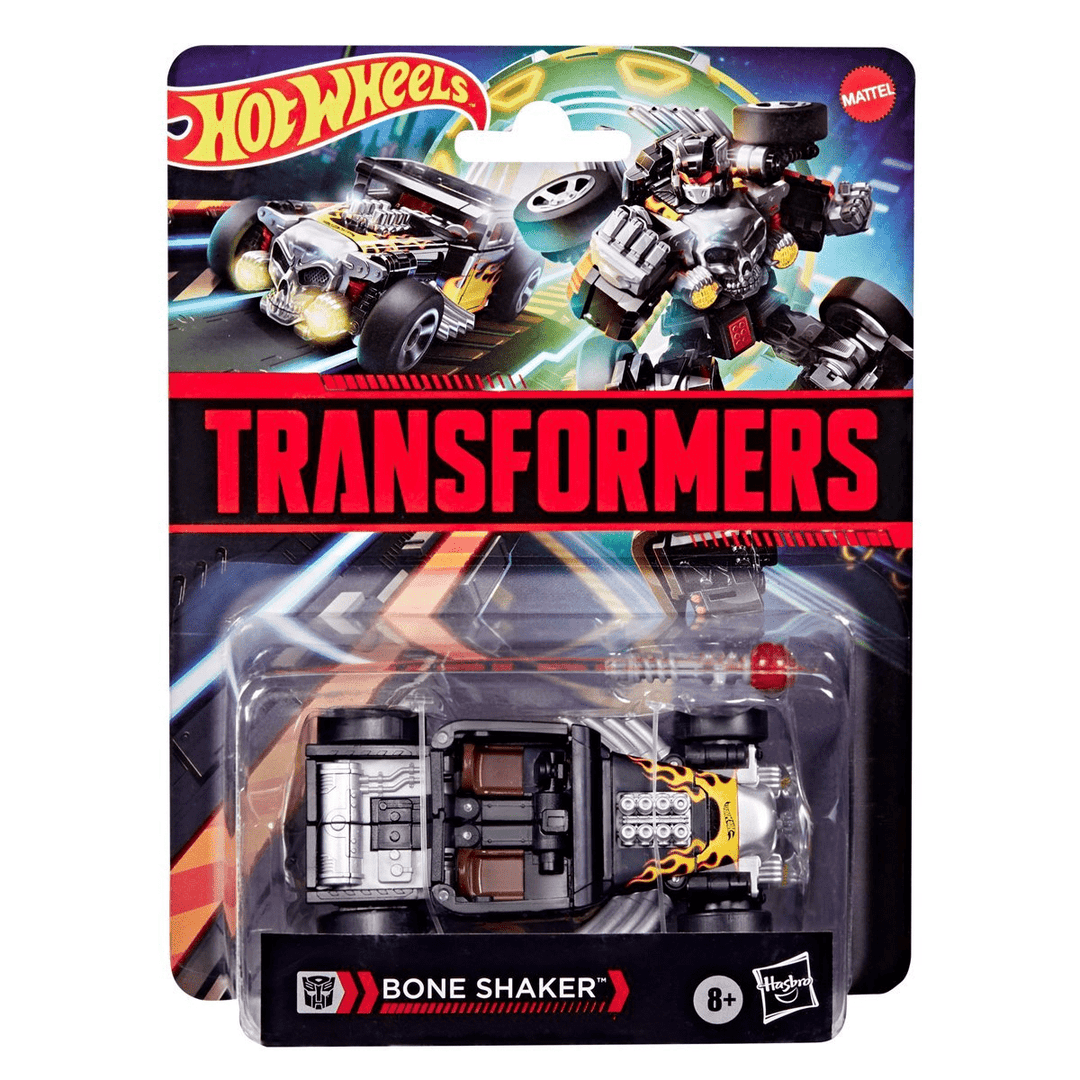 Hot Wheels x Transformers - Bone Shaker - 2025 Collaborative Series *1/43 Scale* - Top CollectiblesDiecastHot Wheels