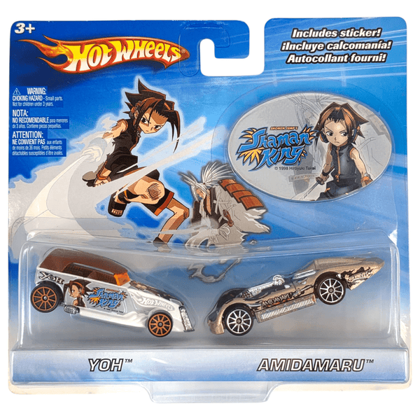 Hot Wheels - Yoh vs Amidamaru - 2005 Shaman King 2 - Pack - Top CollectiblesDiecastHot Wheels