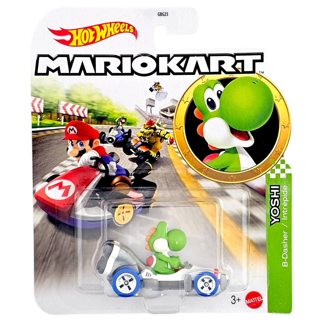 Hot Wheels - Yoshi (B-Dasher) - 2026 Mario Kart Series - Top CollectiblesDiecastHot Wheels