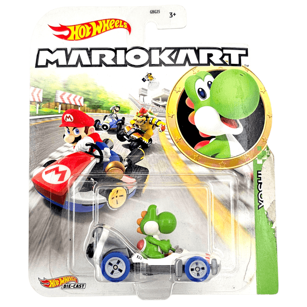Hot Wheels - Yoshi - Mario Kart Series - Top CollectiblesDiecastHot Wheels
