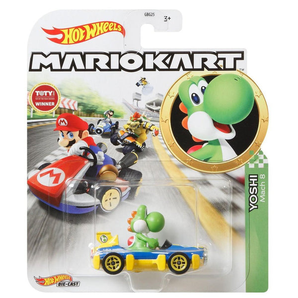 Hot Wheels - Yoshi - Mario Kart Series - Top CollectiblesDiecastHot Wheels