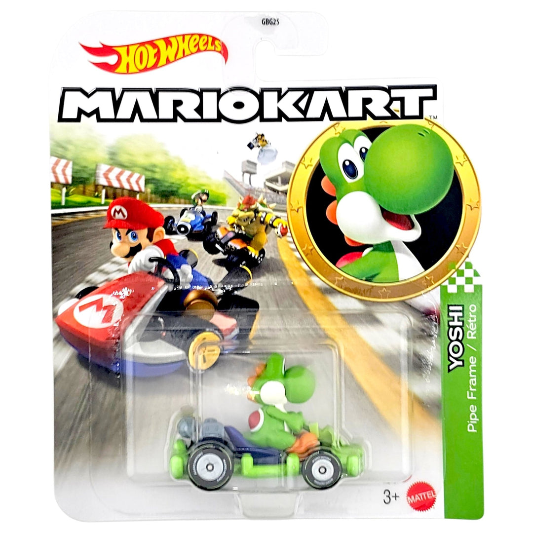 Hot Wheels - Yoshi (Pipe Frame) - 2026 Mario Kart Series - Top CollectiblesDiecastHot Wheels