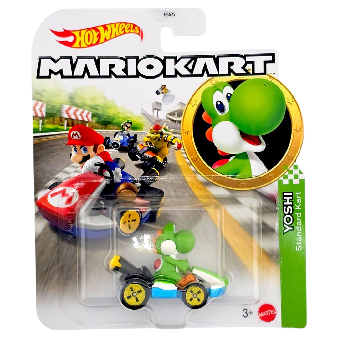Hot Wheels - Yoshi (Standard Kart) - 2026 Mario Kart Series - Top CollectiblesDiecastHot Wheels