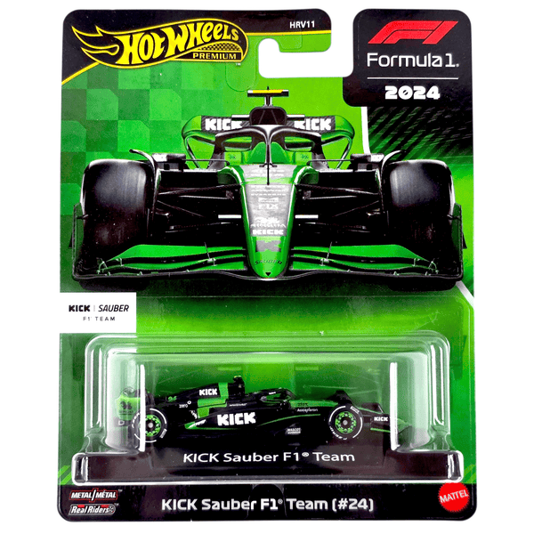 Hot Wheels - Zhou Guanyu Kick Sauber F1 Team (24) - 2025 Formula 1 Series - Top CollectiblesDiecastHot Wheels