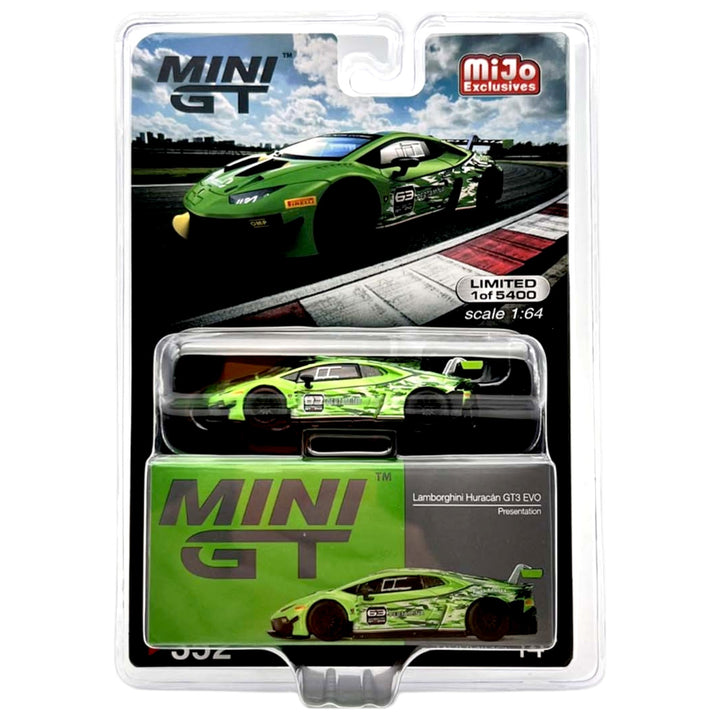 Mini GT - Lamborghini Huracan GT3 EVO - Presentation