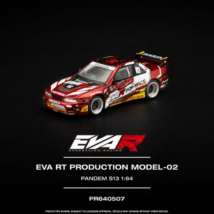 Pop Race - EVA RT Production Model-02 Pandem S13 *TMCS Malaysia 2026 Exclusive*