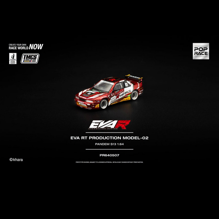 Pop Race - EVA RT Production Model-02 Pandem S13 *TMCS Malaysia 2026 Exclusive*