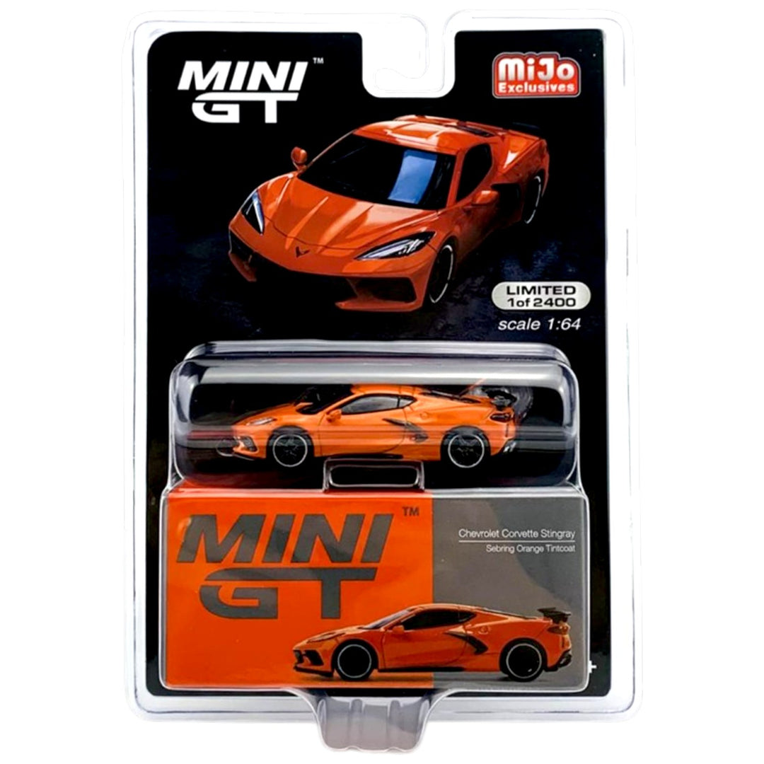 Mini GT - Chevrolet Corvette Stingray - Sebring Orange Tintcoat