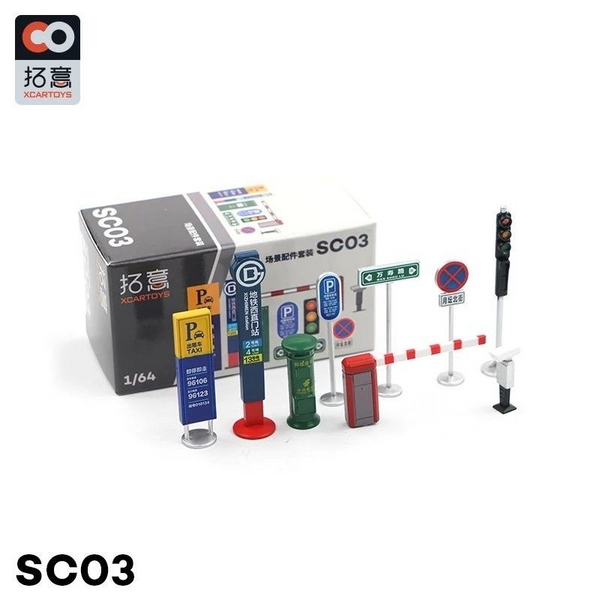 XCarToys - 1/64 Scale Diorama Garage Tool Accessories - SC03