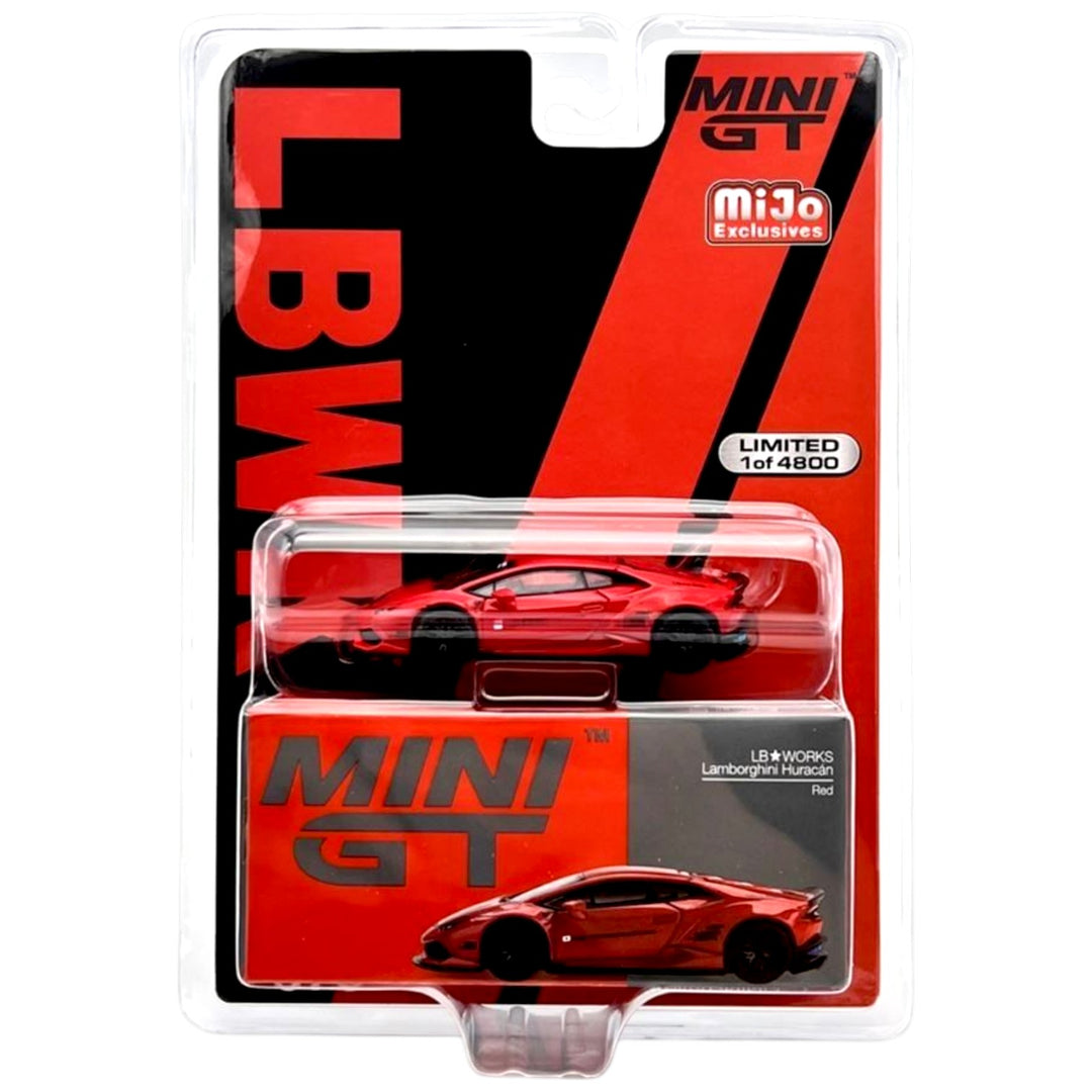 Mini GT - LB★WORKS Lamborghini Huracán - Red