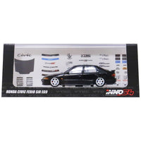 INNO64 - Honda Civic Ferio SiR EG9 - Black - Top CollectiblesDiecastINNO64