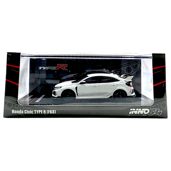 INNO64 - Honda Civic Type - R (FK8) - White - Top CollectiblesDiecastINNO64