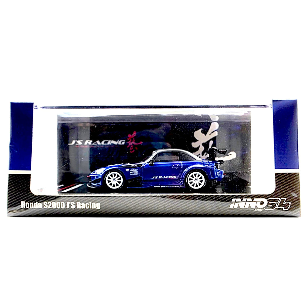 INNO64 - Honda S2000 (AP1) J'S Racing - Blue - Top CollectiblesDiecastINNO64