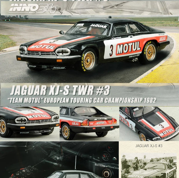 INNO64 - Jaguar XJ - S #3 - Team TWR Motul - Top CollectiblesDiecastINNO64