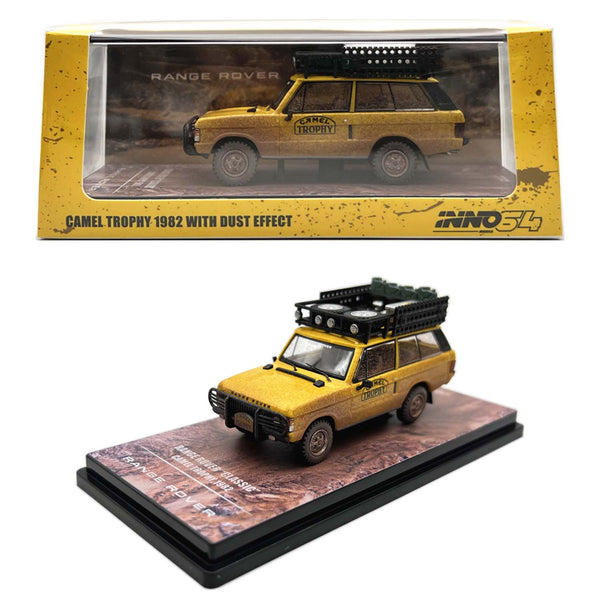 INNO64 - Land Rover Range Rover "Classic" Camel Trophy 1992 *Dirty Version* - Top CollectiblesDiecastINNO64