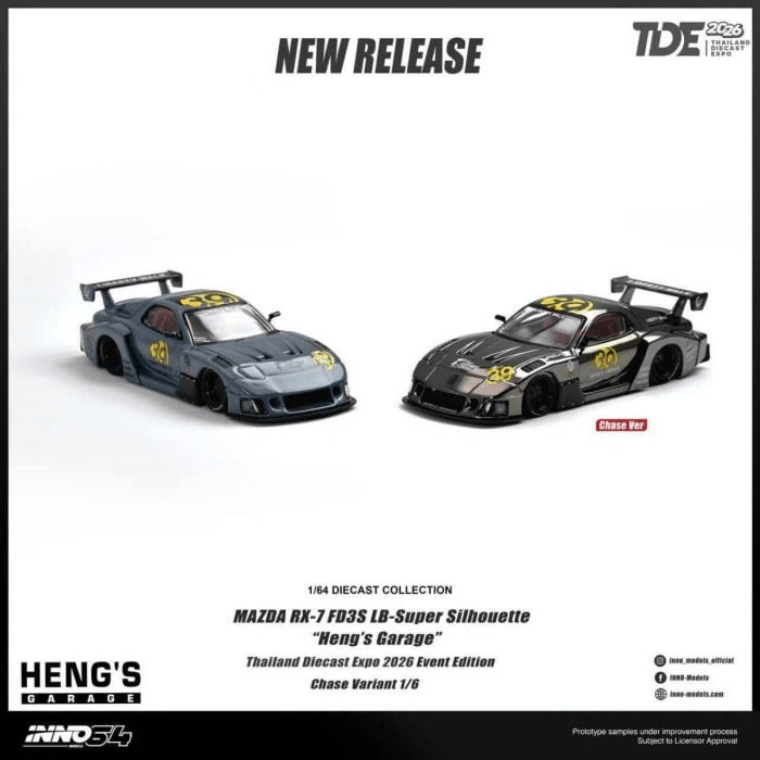 INNO64 - Mazda RX-7 FD3S LB-Super Silhouette "Heng&