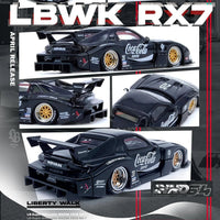 INNO64 - Mazda RX - 7 LBWK "LB - Super Silhouette" - Coca - Cola Zero - Top CollectiblesDiecastINNO64