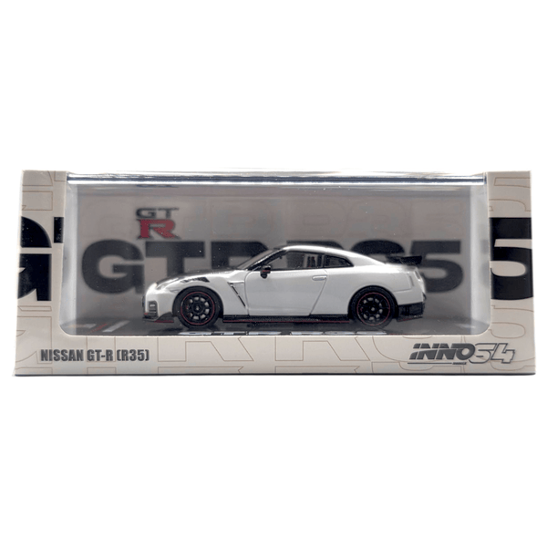 INNO64 - Nissan GT - R (R35) NISMO - White - Top CollectiblesDiecastINNO64