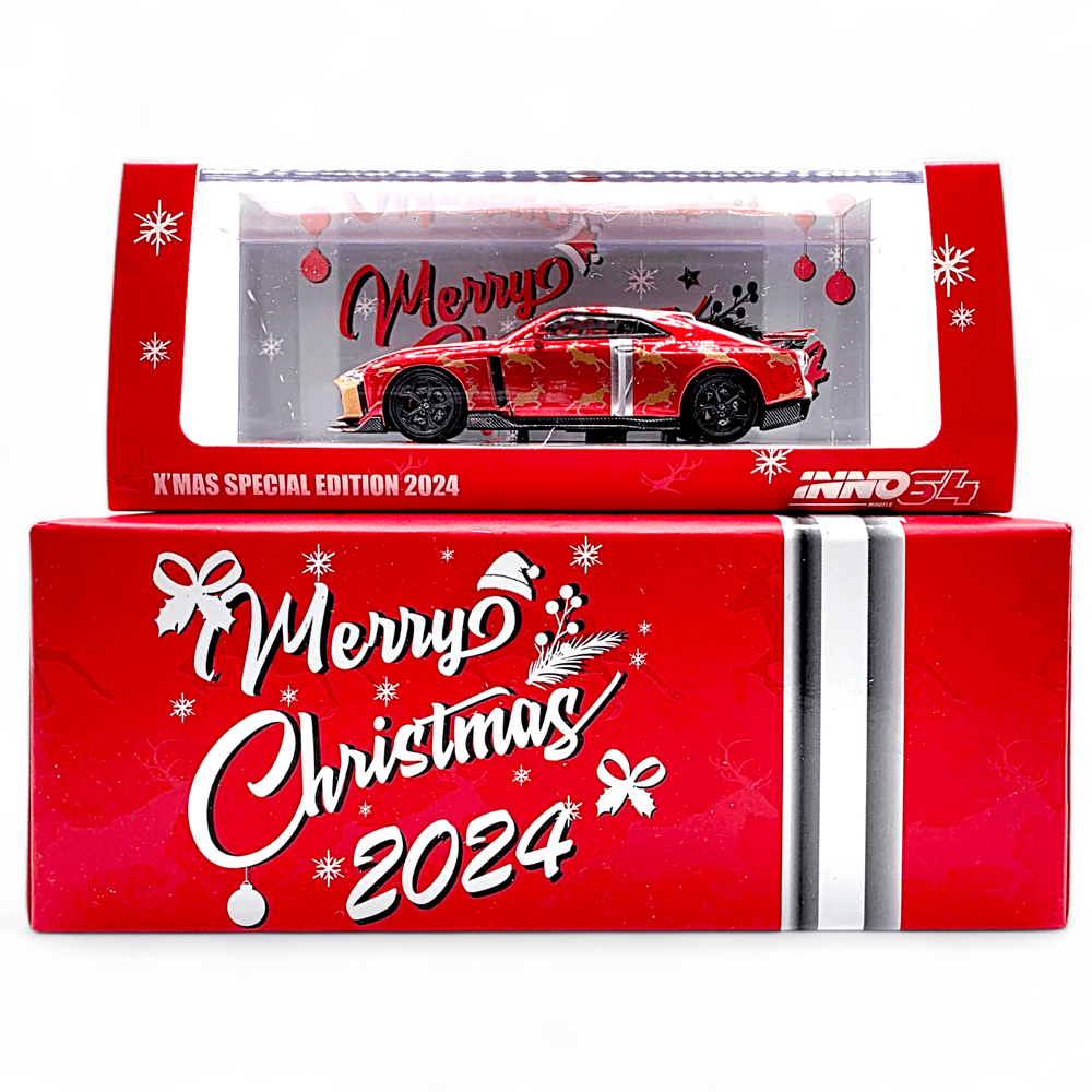 INNO64 - Nissan GT - R50 - X'mas Special Edition 2024 - Top CollectiblesDiecastINNO64