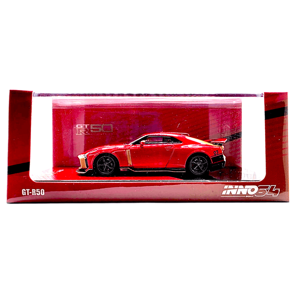 INNO64 - Nissan R50 GT - R By Italdesign - Red - Top CollectiblesDiecastINNO64