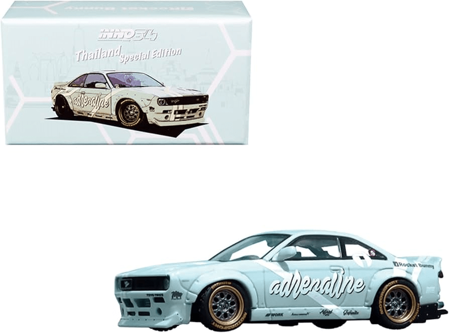 INNO64 - Nissan Silvia (S14) "Adrenaline- Rocket Bunny" Boss by Chapter One *Thailand Special Edition* - Top CollectiblesDiecastINNO64