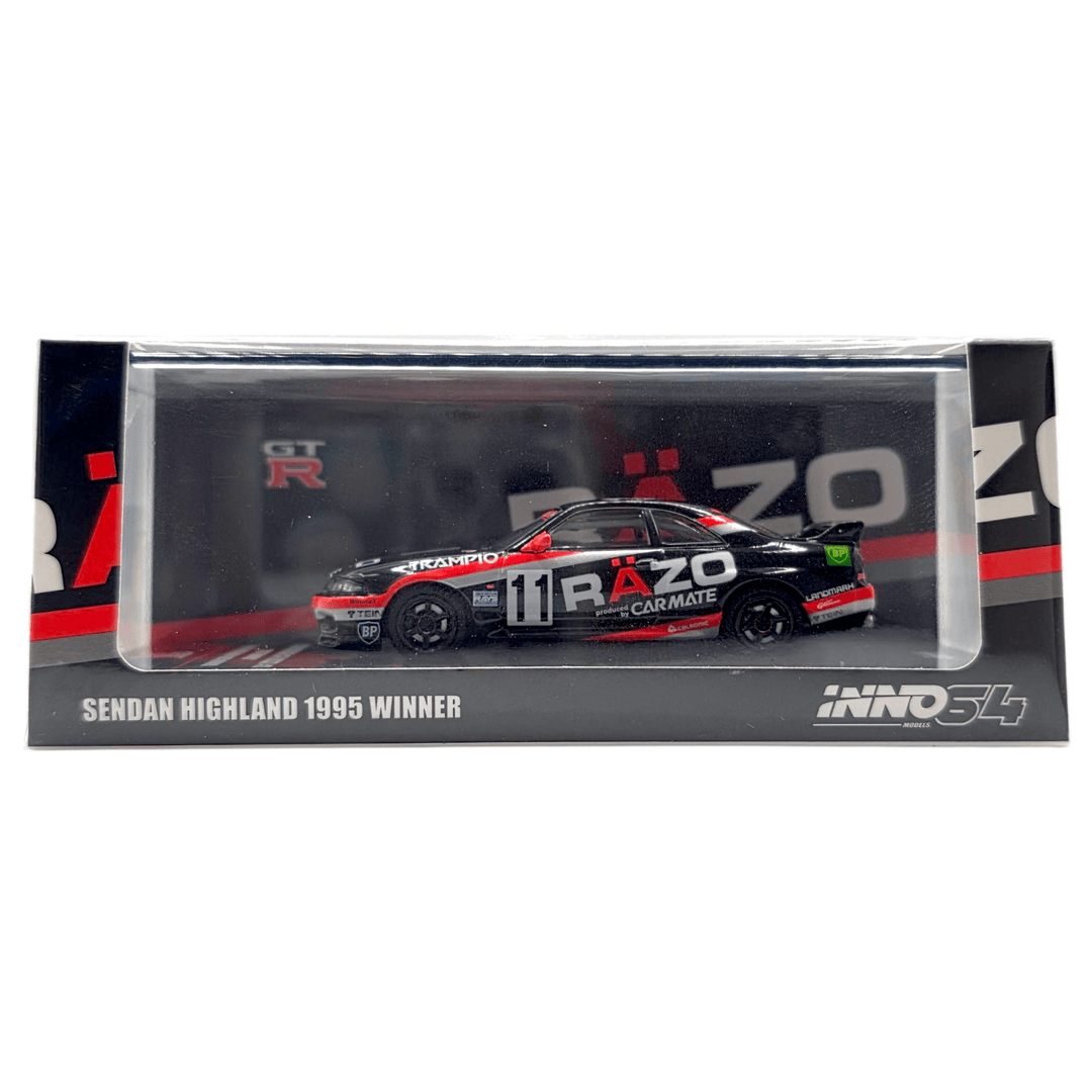 INNO64 - Nissan Skyline GT - R (R33) 11 "Razo Trampio" - Top CollectiblesDiecastINNO64