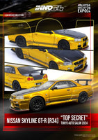 INNO64 - Nissan Skyline GT - R (R34) "Top Secret" *Malaysia Diecast Expo 2024 Exclusive* - Top CollectiblesDiecastINNO64