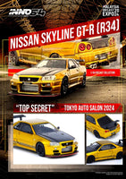 INNO64 - Nissan Skyline GT - R (R34) "Top Secret" *Malaysia Diecast Expo 2024 Exclusive* - Top CollectiblesDiecastINNO64